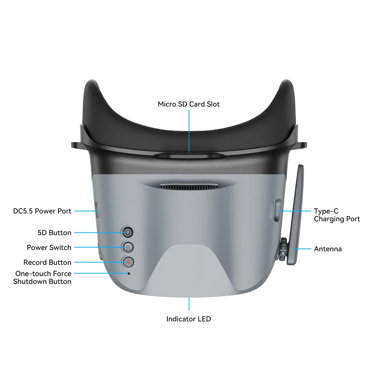 Lunettes FPV BETAFPV VR04, écr - Skyzone Cobra X V2 Fpv Goggles avis et prix