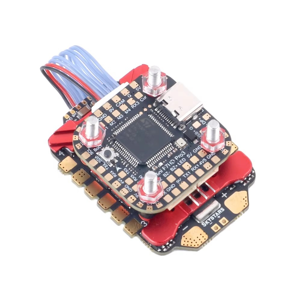 SKYSTARS 20×20 Mini Stack F722 - Foxeer Reaper F4 128K 65A Esc avis et prix