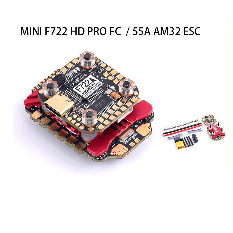 Skystars F722fc &am32 55a 4-en - Foxeer Reaper F4 128K 65A Esc avis et prix